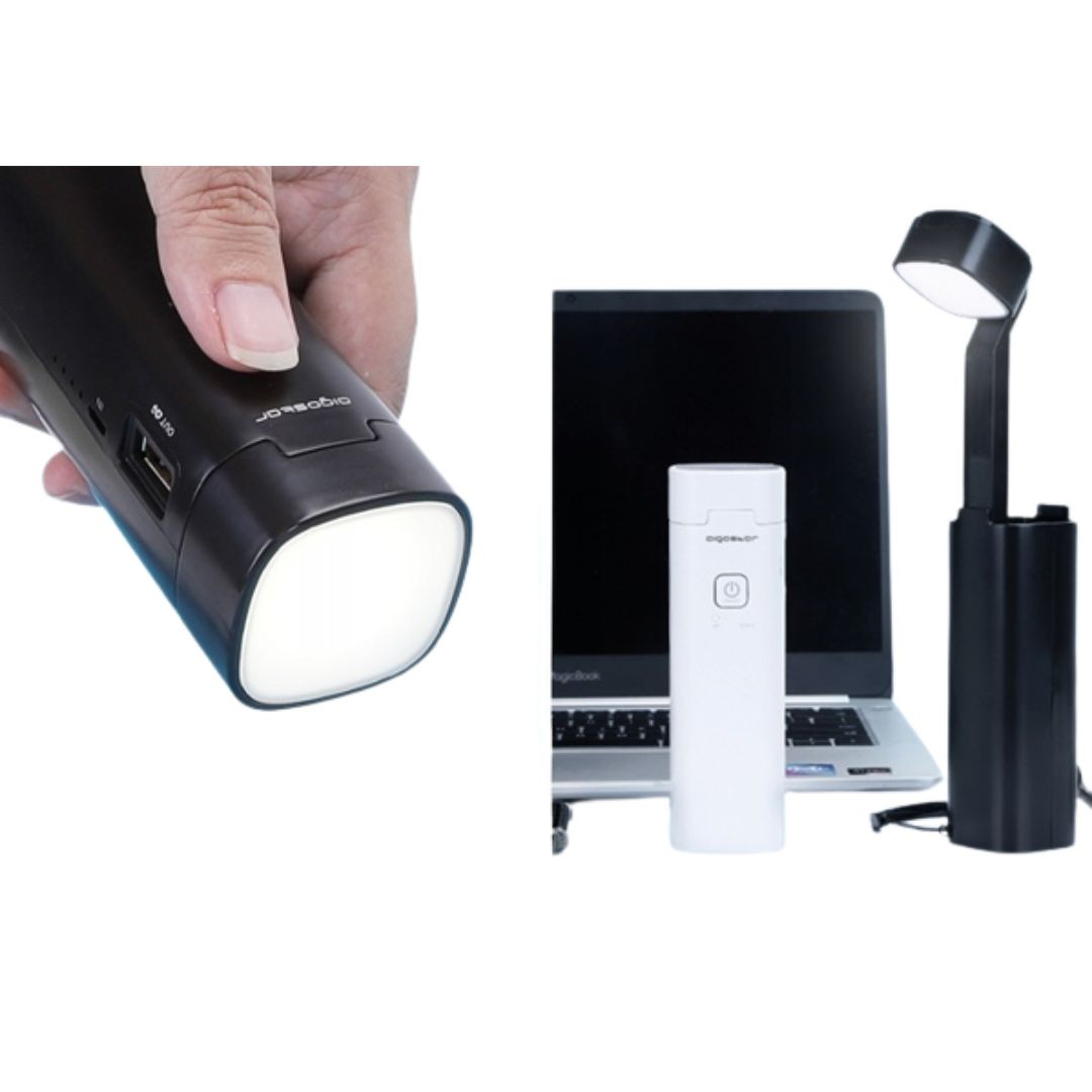 Powerbank zložljiva namizna polnilna LED svetilka 3W 4500K s funkcijo polnjenja mobilnih naprav