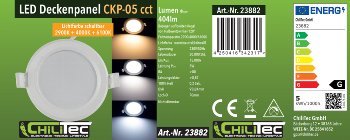 LED svetlobni panel "CKP-05 CCT"