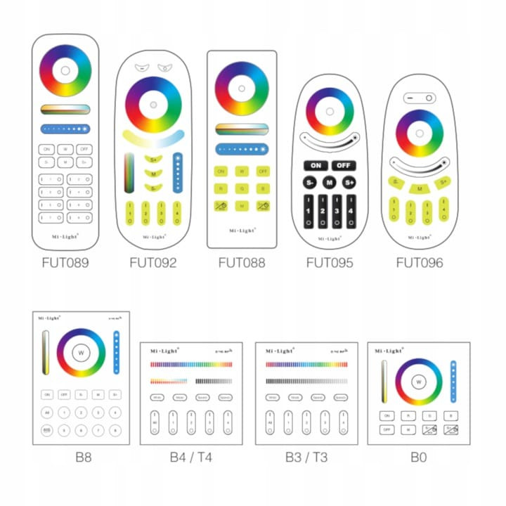 LED Milight pametni mini reflektor RGB+CCT 6W IP66 Philips LED
