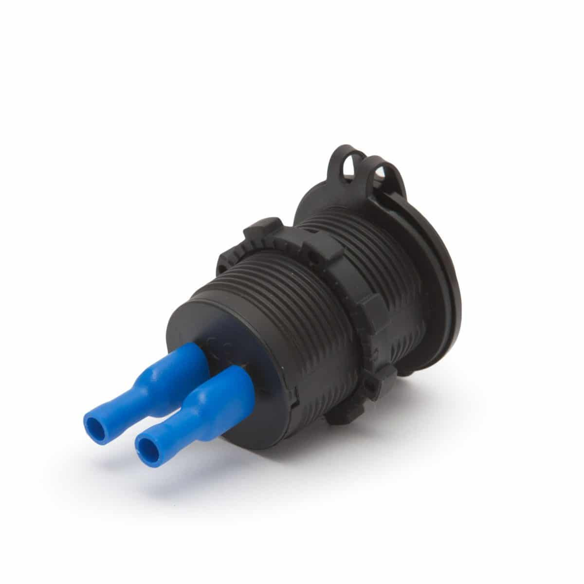 Vgradna USB vtičnica z LED zaslonom in merilnikom napetosti 1 x USB 5V 2.1A 12/24V