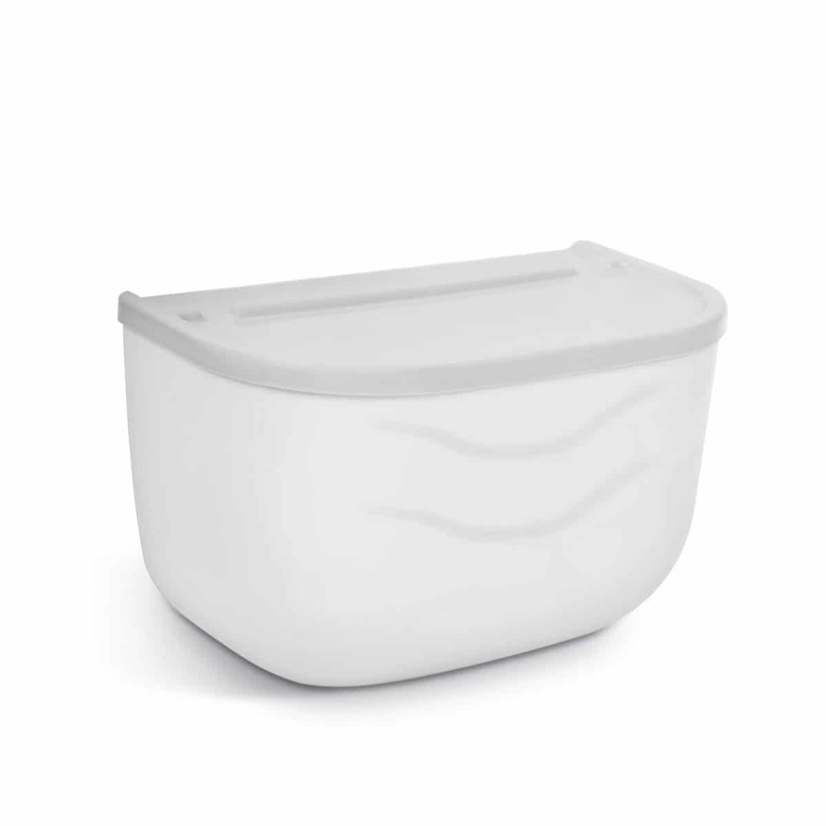 Stensko držalo za WC papir 210 x 135 x 135 mm belo