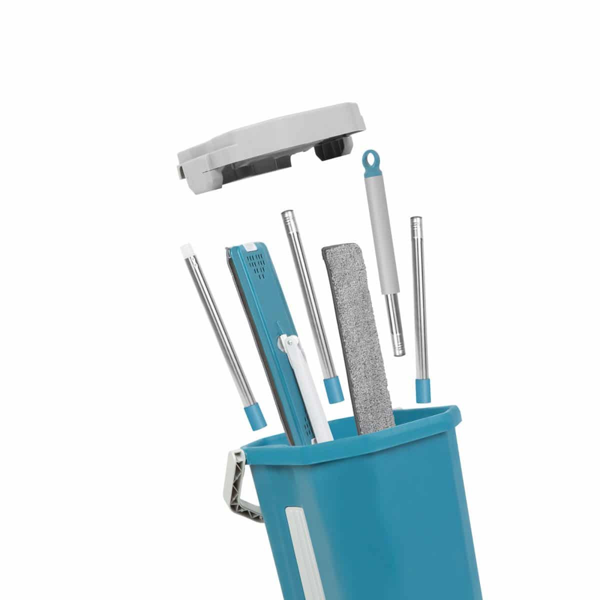 Mop set z vedrom in rezervnimi krpami