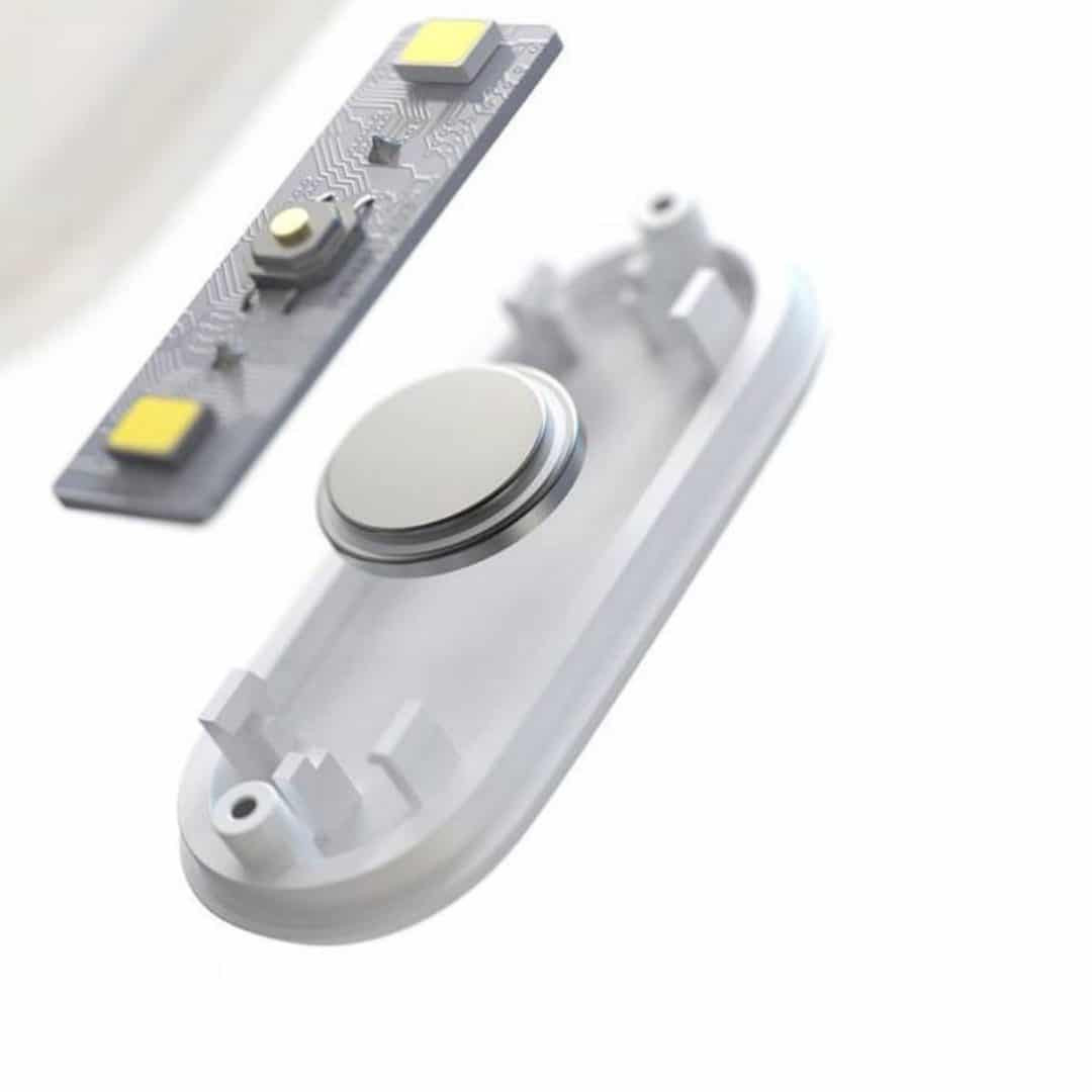 Mini baterijska LED svetilka za avto 2 kos