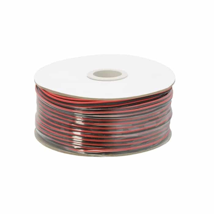 Kabel za zvočnike/LED razsvetljavo  2 x 0,50 mm² - 100 m / zvitek