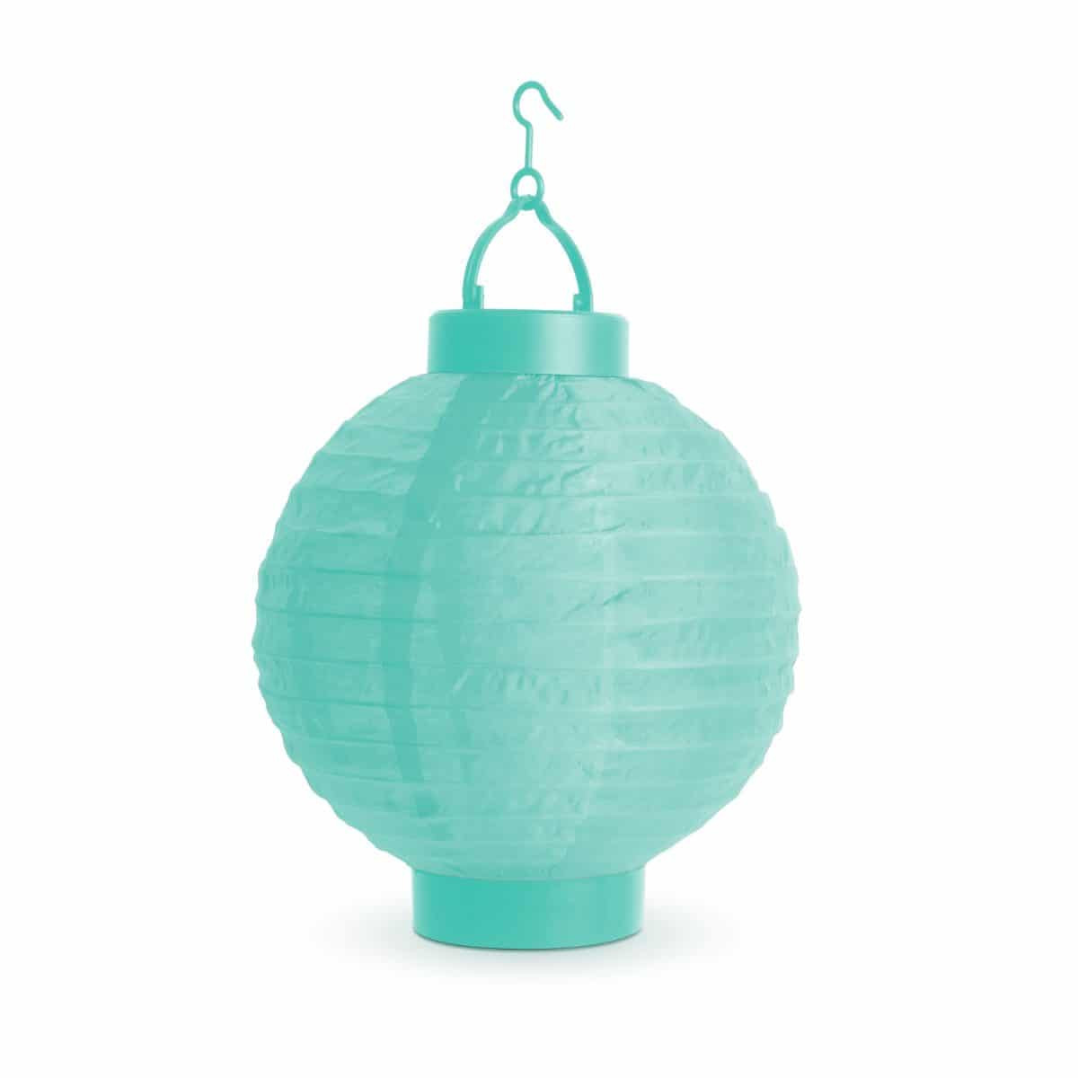 Solarni lampion 3 barve hladno bela LED 21 cm