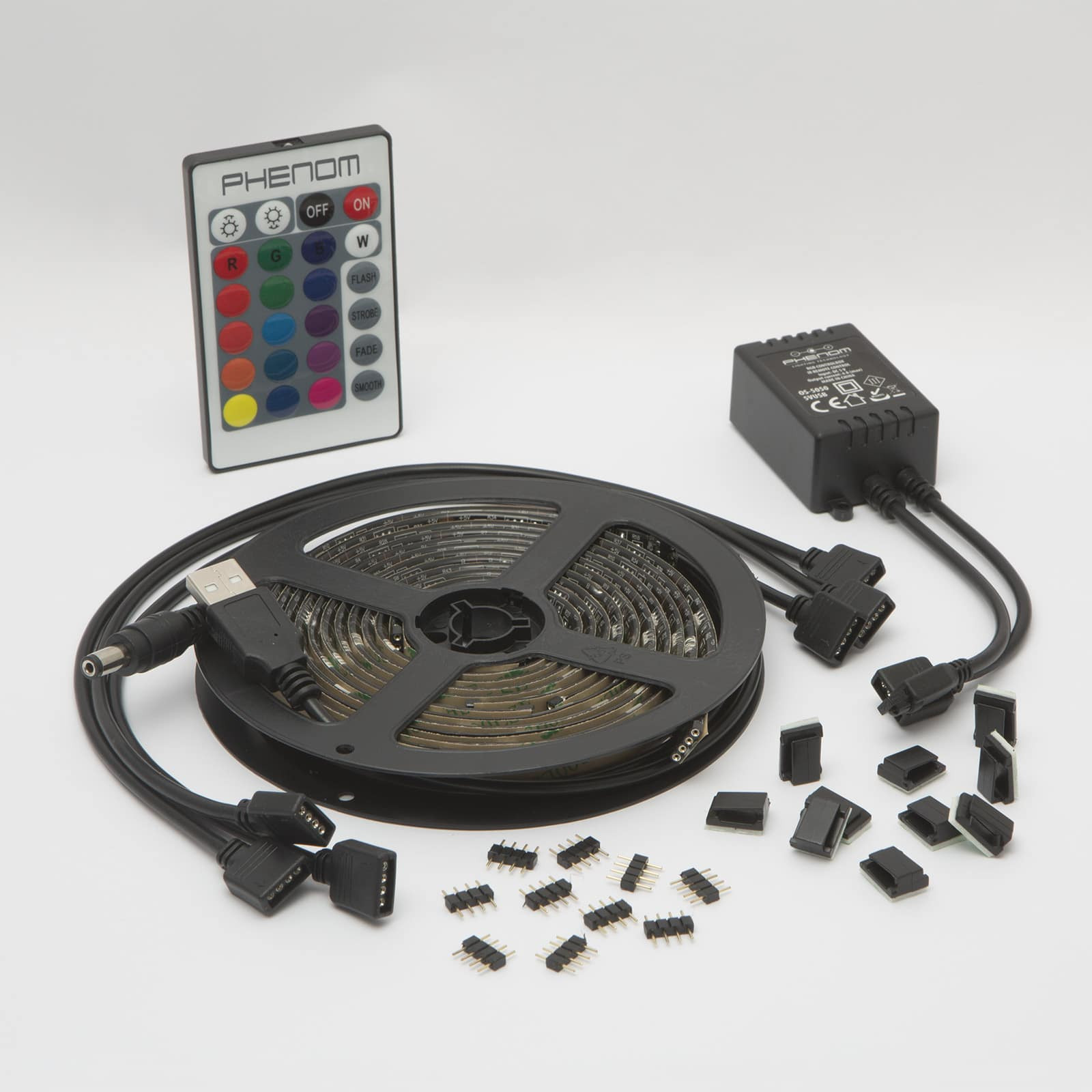USB RGB  LED trak s kontrolerjem - 32 - 42 " 2 x 37 cm, 2 x 70 cm