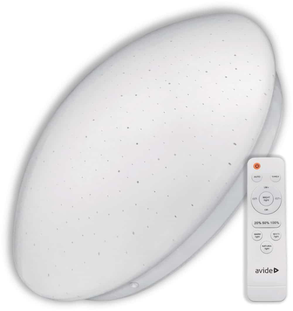 LED plafoniera z daljincem Stella CCT 48W (24+24) 3000K - 6500K