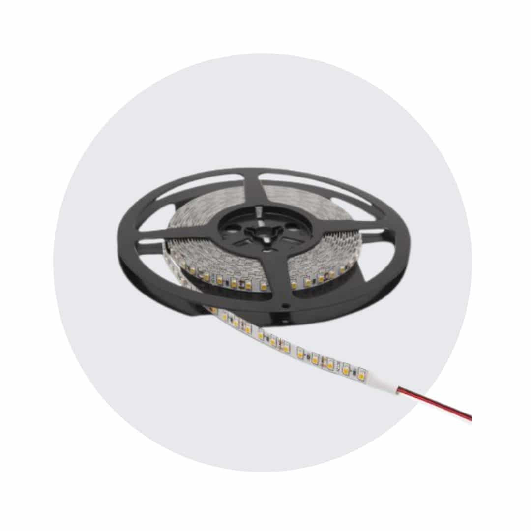 LED trak 9,6W/m 12V 120 LED/m IP20 nevtralno beli 4500K 5m