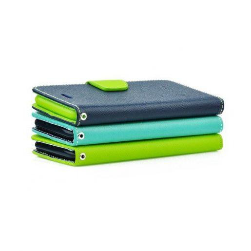Preklopni etui za Samsung  Galaxy S8 Plus modro-zelen (limeta)