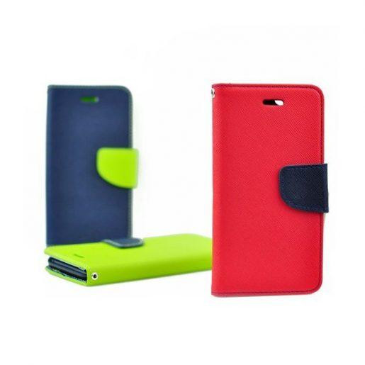 Preklopni etui za Meizu Mx6 rdeče-moder