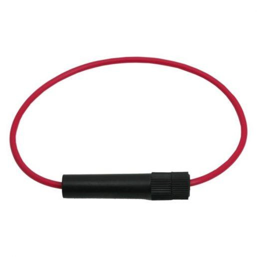 Nosilec varovalk na kablu 6.4 x 30 mm