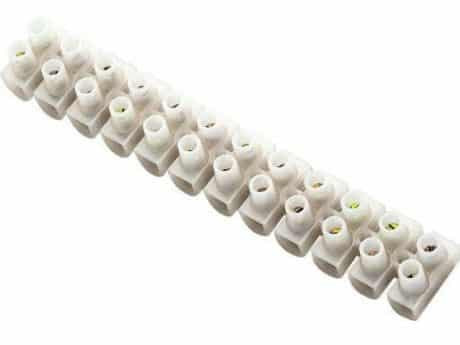 Vrstne sponke 6mm2 dvoredne 12 kos