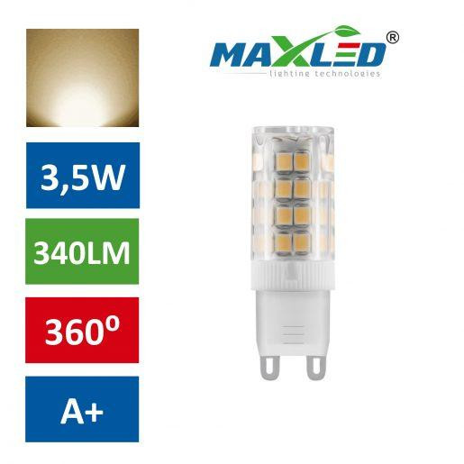 LED žarnica - sijalka G9 3,5W (25W) toplo bela 3000K