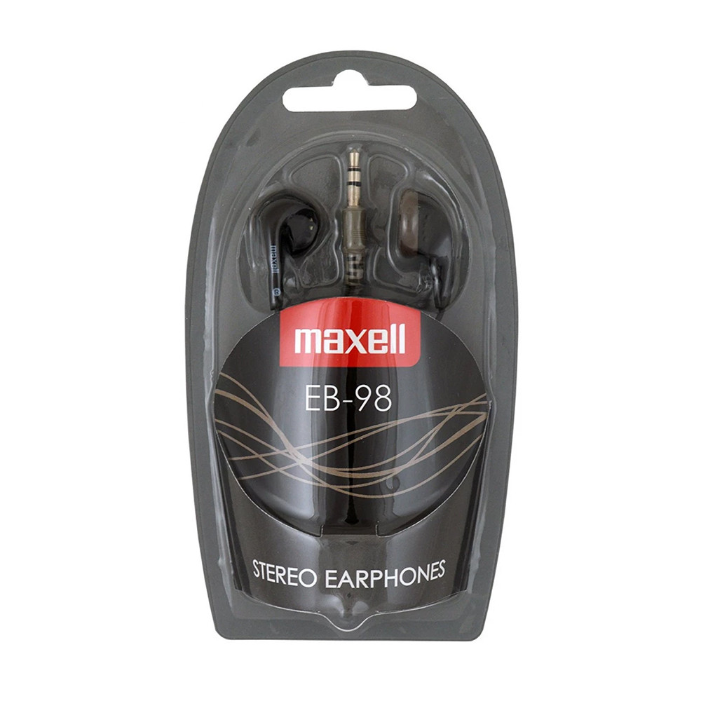 Slušalke 3.5mm Maxell EB98 črne