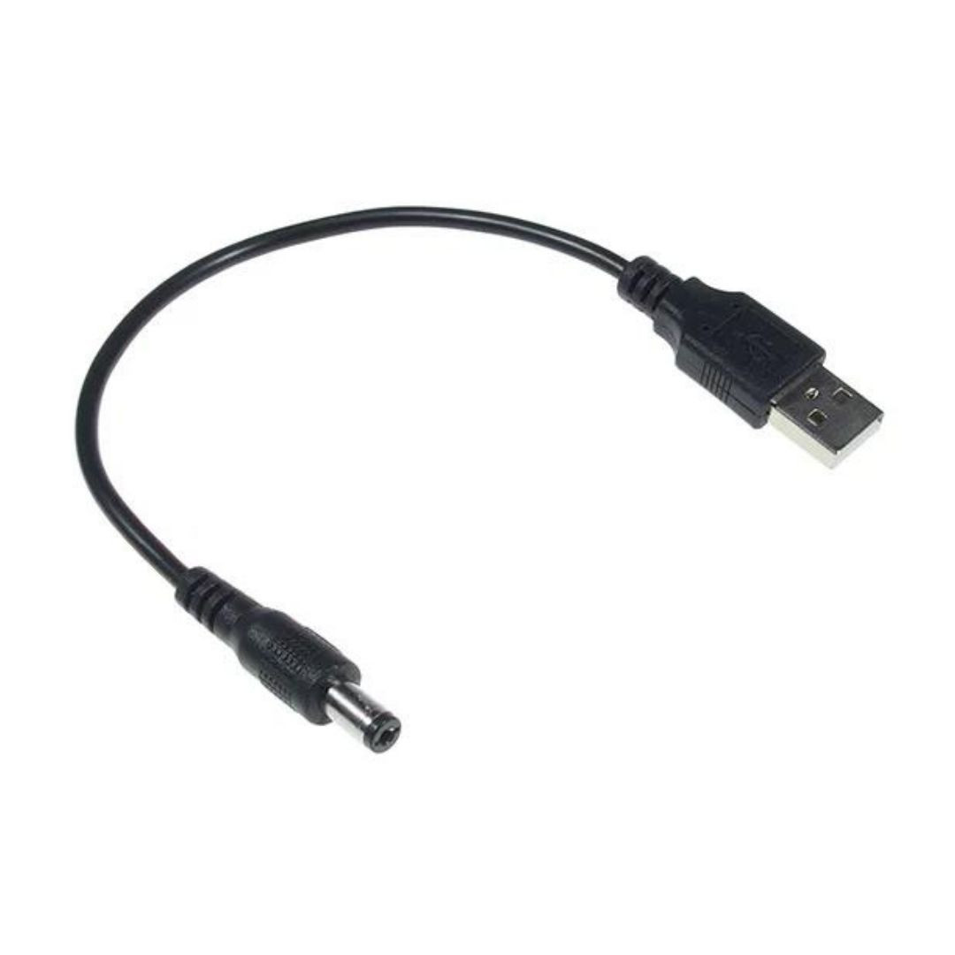 USB DC LED konektor USB moški / DC moški za 5V LED trakove 20cm