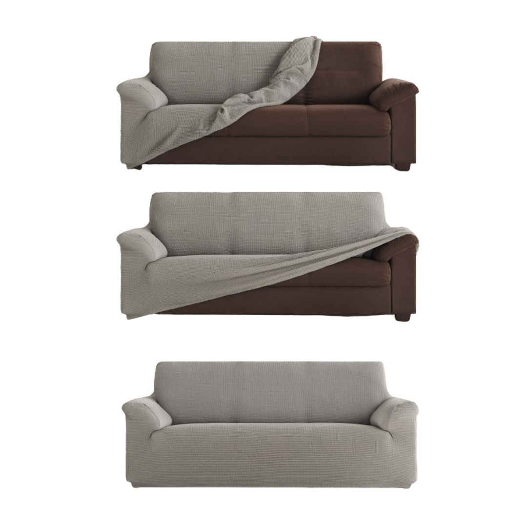 Premium raztegljiva prevleka za fotelj - enosed 70-100 cm modra stretch EU kvaliteta