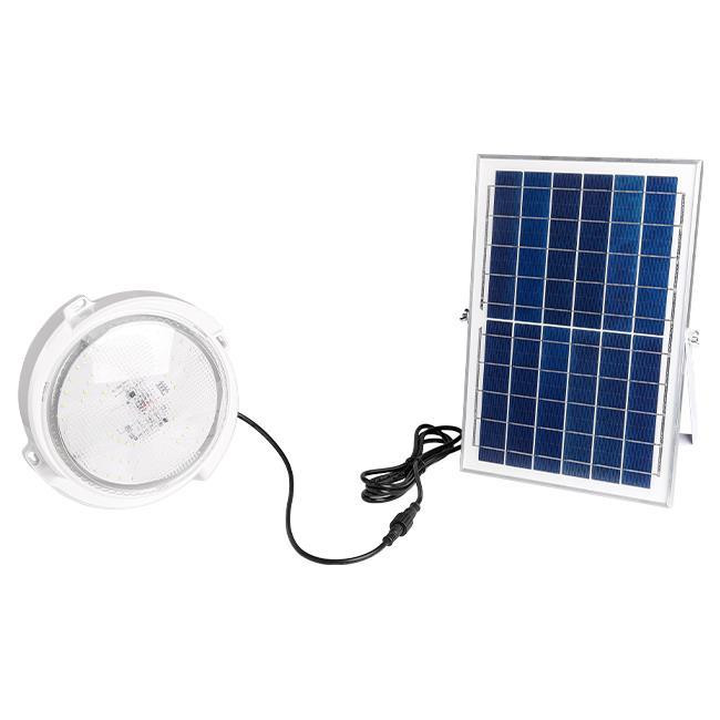 LED plafoniera s solarnim panelom IP65 5000K z daljincem