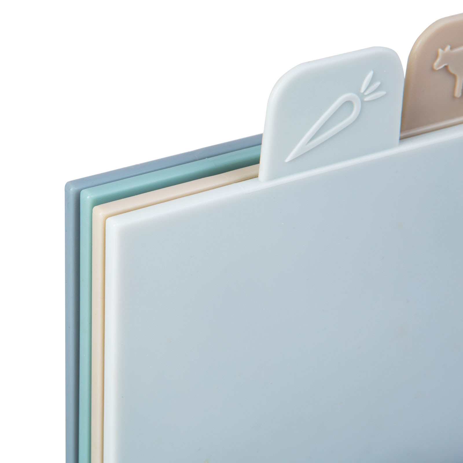 Set plastičnih kuhinjskih desk za rezanje 29 x 22.3cm 4 kosi
