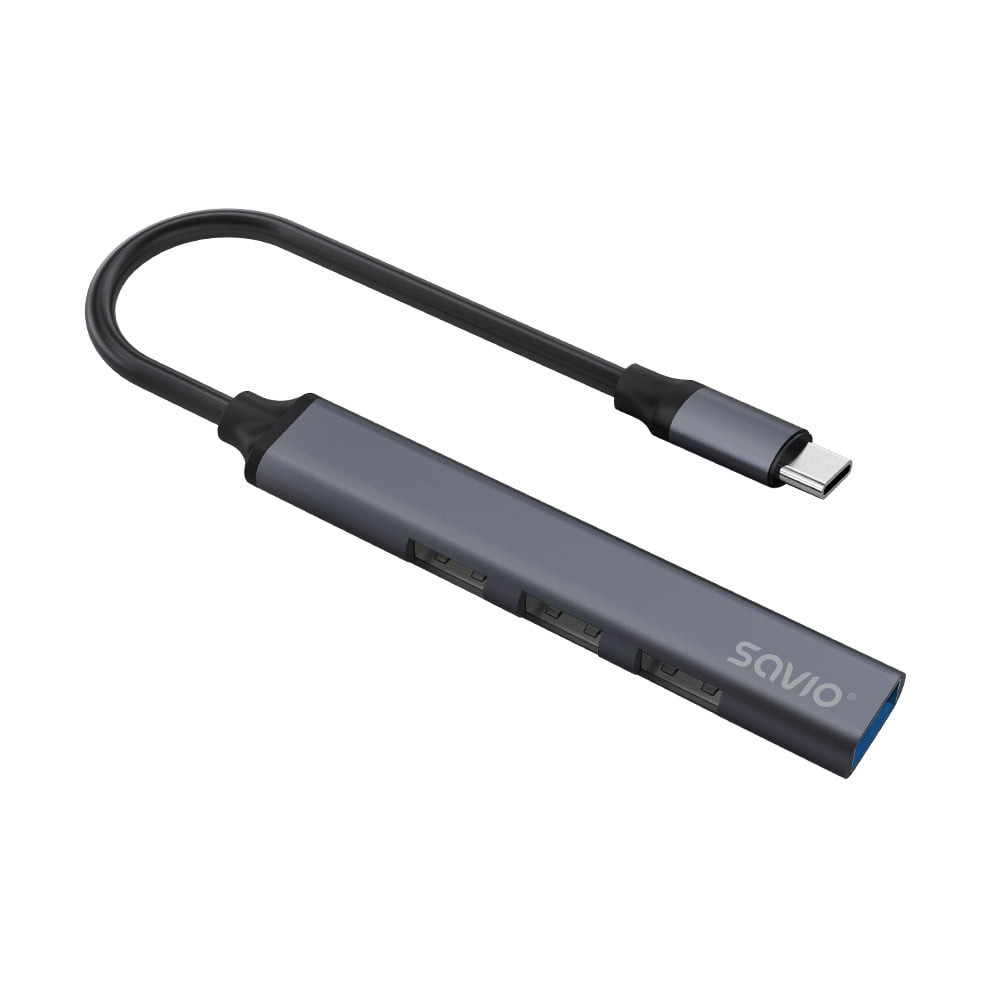 3-portni USB-C HUB razdelilnik 3xUSB-C 3.1 + 1x USB-A