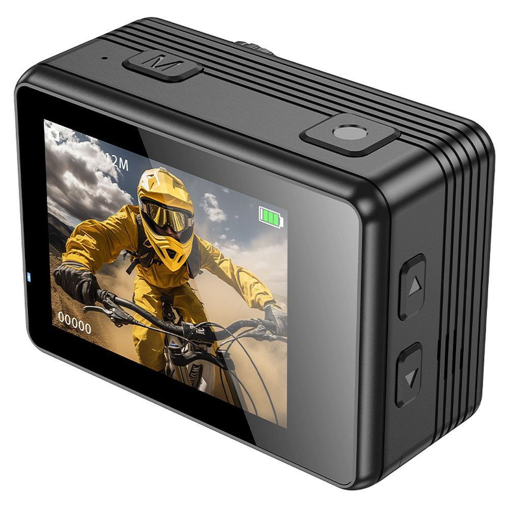 Vodotesna športna kamera z dvojnim barvnim zaslonom 1080P/30fps